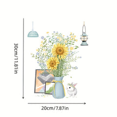Home Decor Toilet Sticker Waterproof Removable PVC Sticker