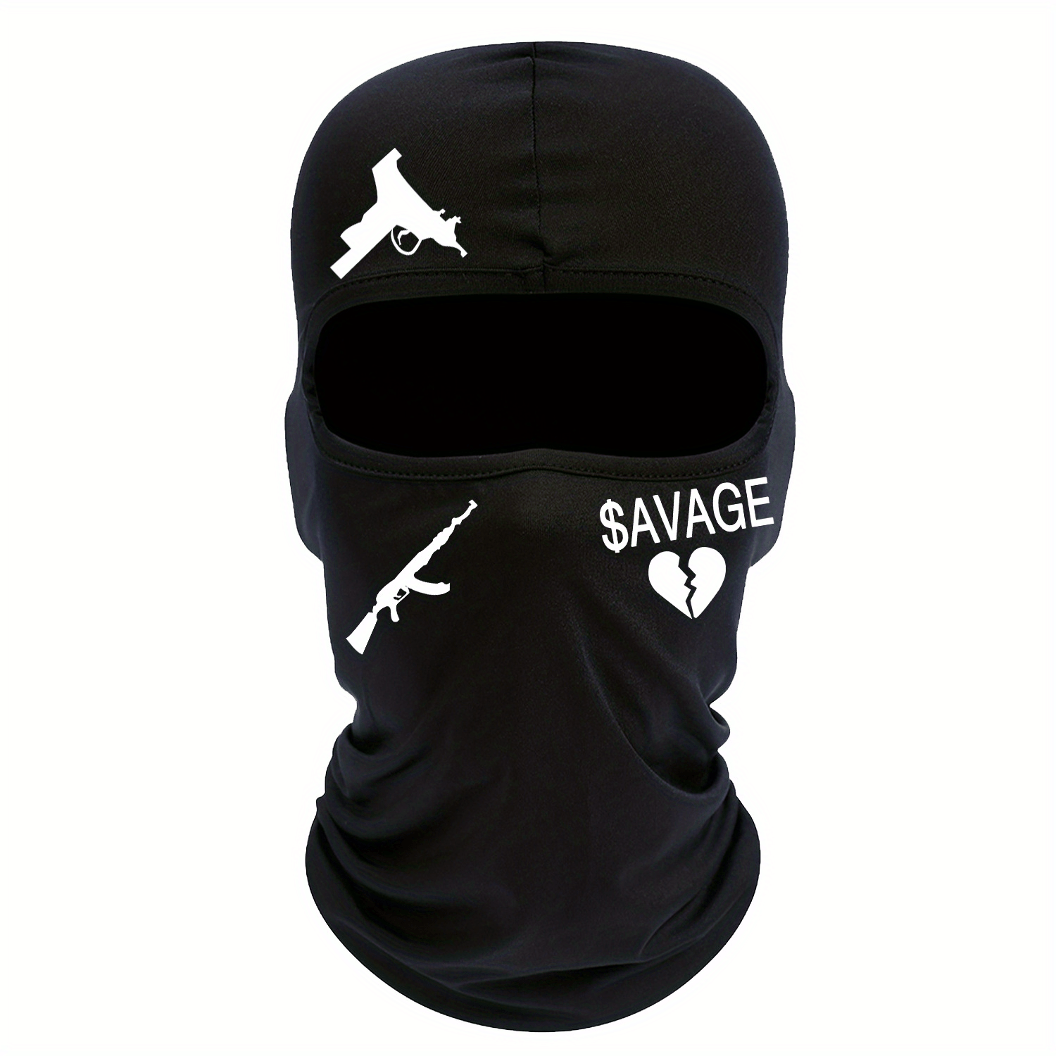 Outdoor Cycling Sunscreen & Dustproof Cap Print Full Coverage Hat