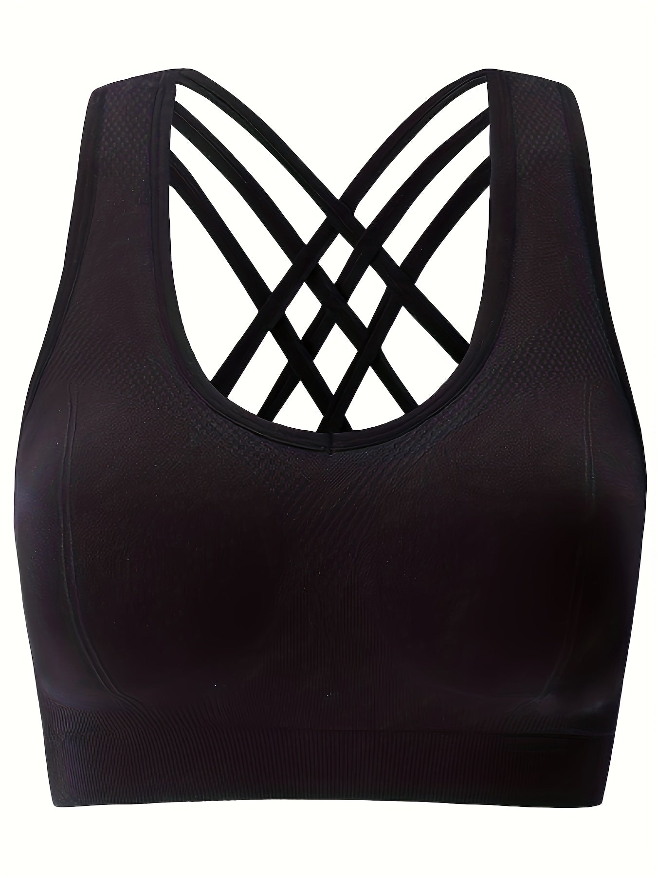 Cross Strap High Strength Sports Running Bra