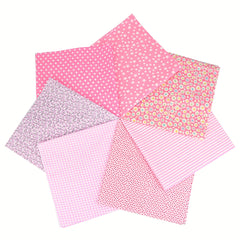 7pcs DIY Floral Fabric Patchwork Sewing Quilting Scrapbooking