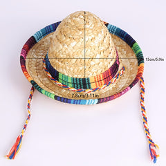Mini Hat Sombrero Party Hats for Dogs Cats Party Supplies