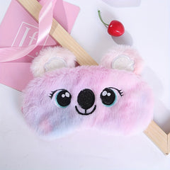 Soft Plush Koala Eye Mask for Travel Rest Nap