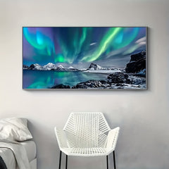 Full Diamonds Painting Set - Aurora Pattern - Wall Decoration & Gift