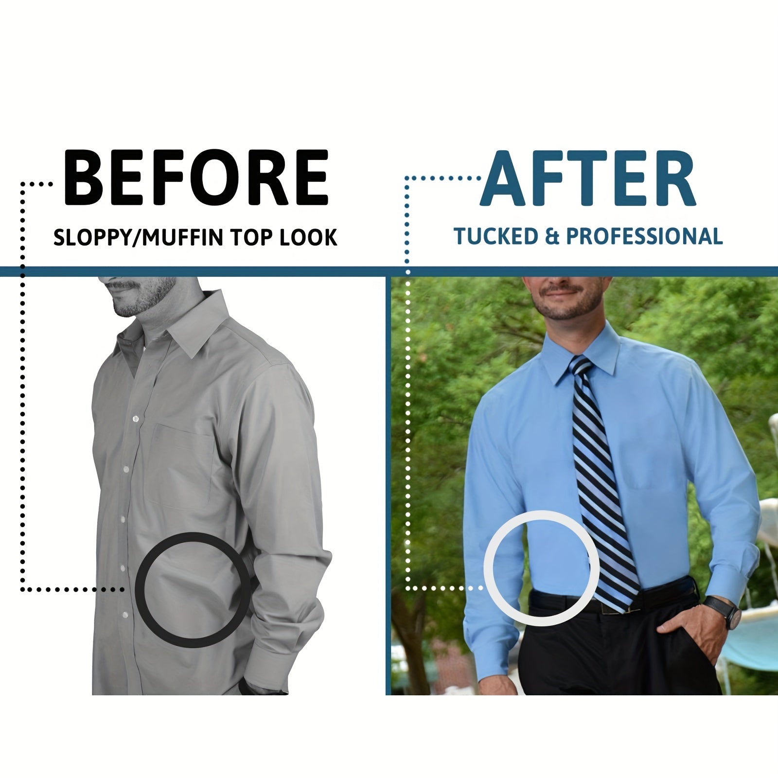 Adjustable Elastic Shirt Stays Suspender