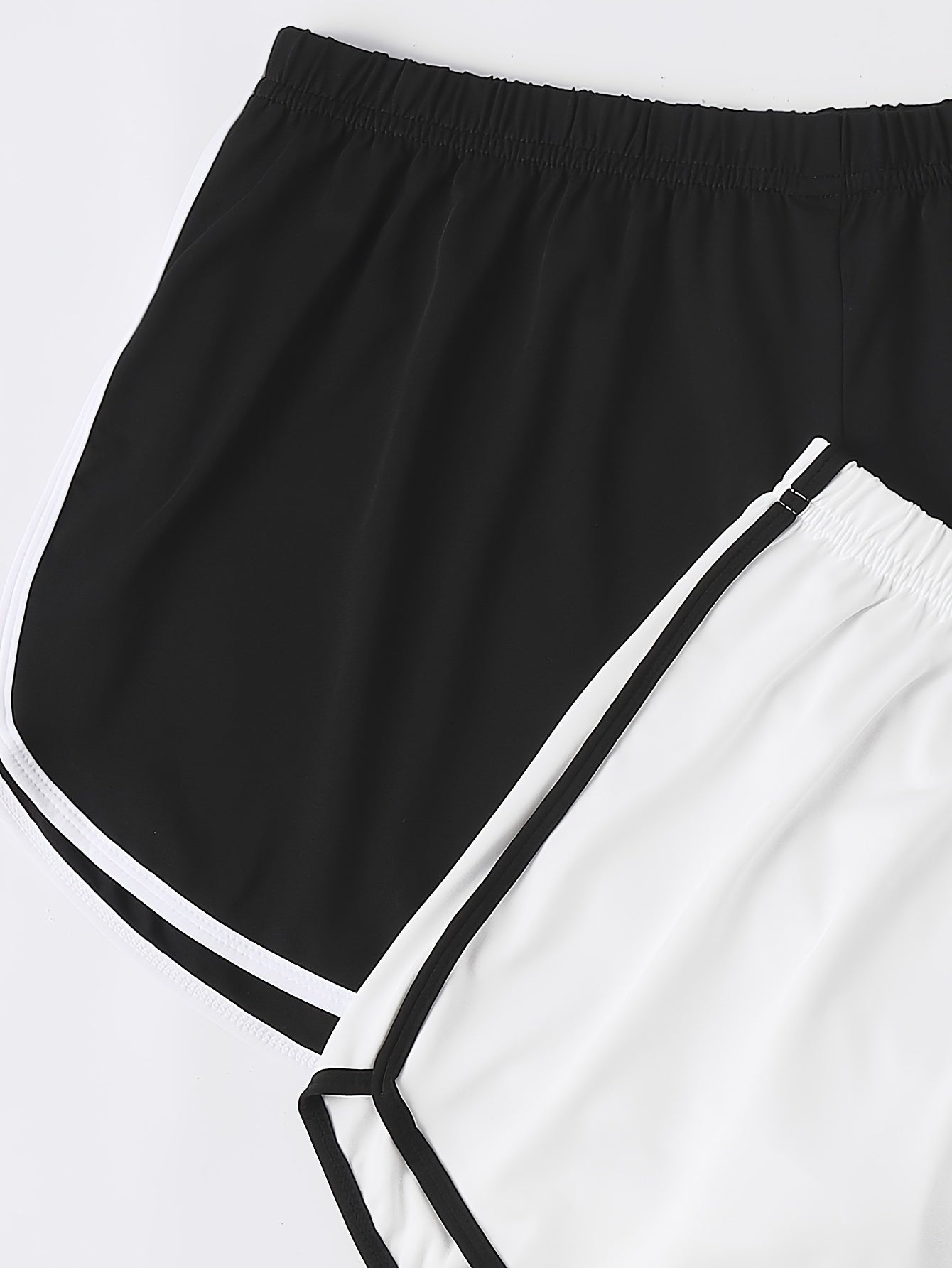 2 Pack Plus Size Casual Pajama Shorts Set Women's Plus Wide Leg