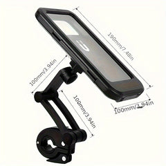 Waterproof Bicycle Phone Holder 360 Rotatable Bracket