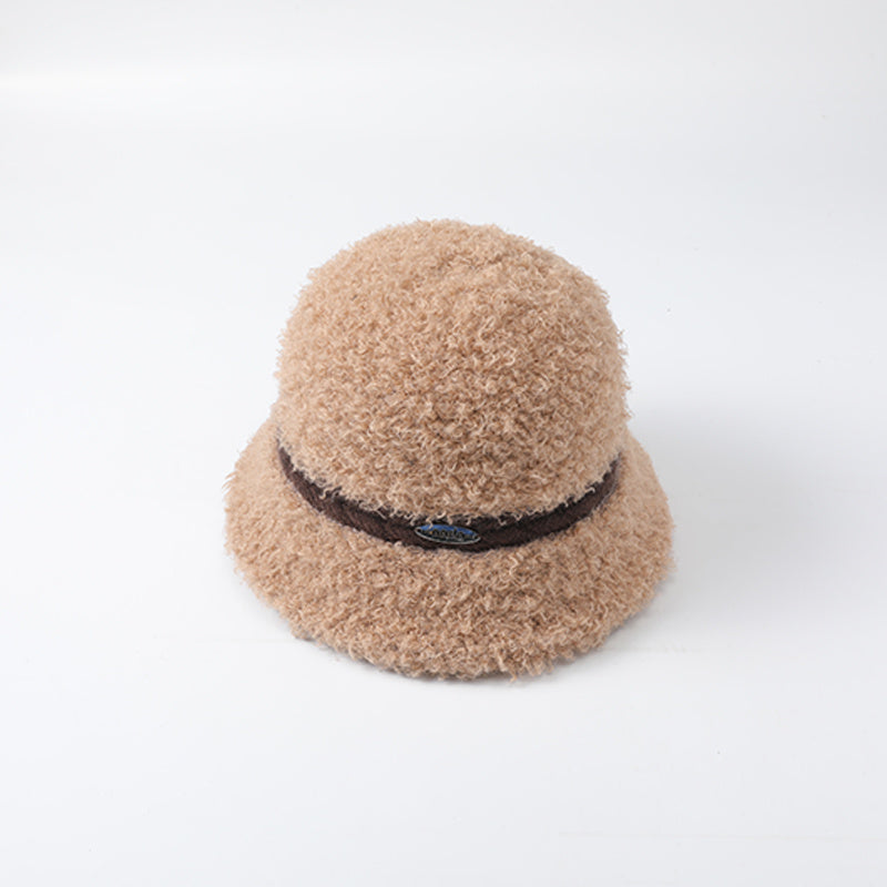 Winter Bucket Hat Thick Hat Teddy Hat Festivals Holidays Gift Women