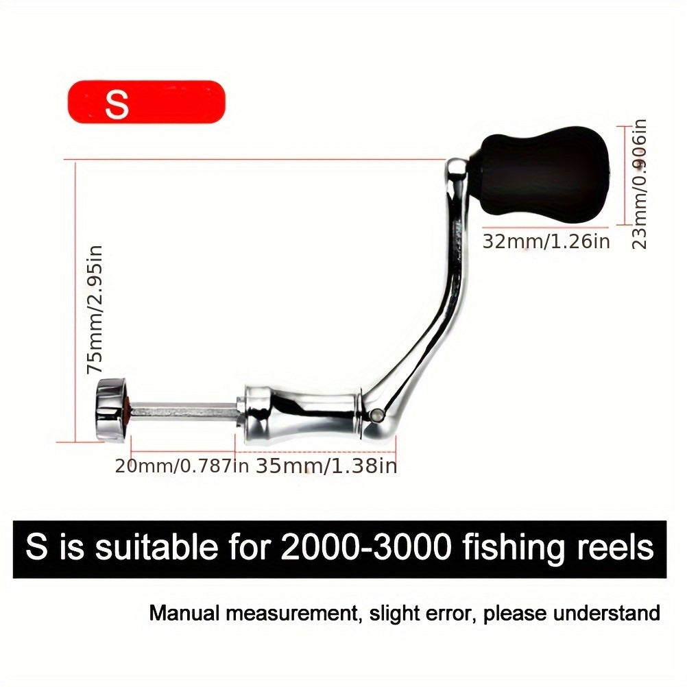 Metal Fishing Reel Handle S M L Sizes