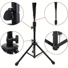 Adjustable Baseball Softball Batting Tee Coaching Aid
