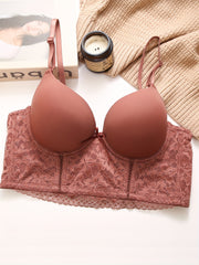 Lace Push Up Bra Comfortable & Stylish Bow Tie Women's Lingerie