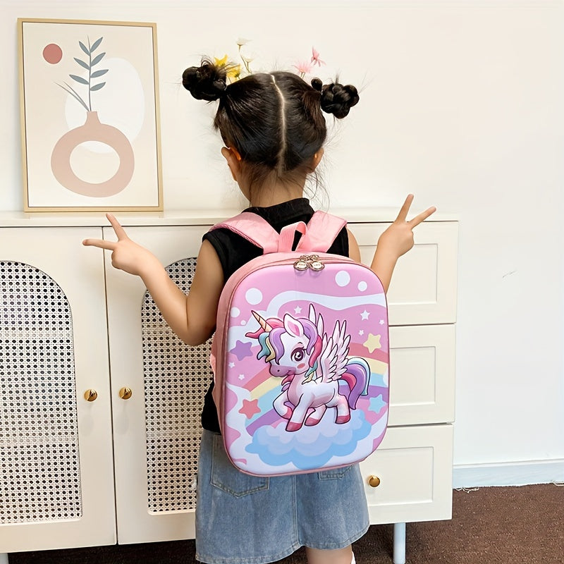 Kids Cartoon Backpack Large Capacity Schoolbag