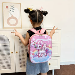 Kids Cartoon Backpack Large Capacity Schoolbag