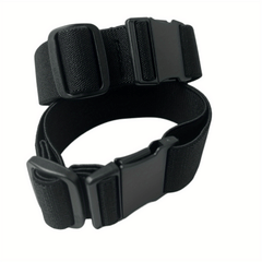 2 Pack Invisible Elastic Belts for Men - Casual Plastic Belt