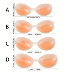 2 Pairs Invisible Stick On Lift Bras Strapless Push Up Self Adhesive Bra