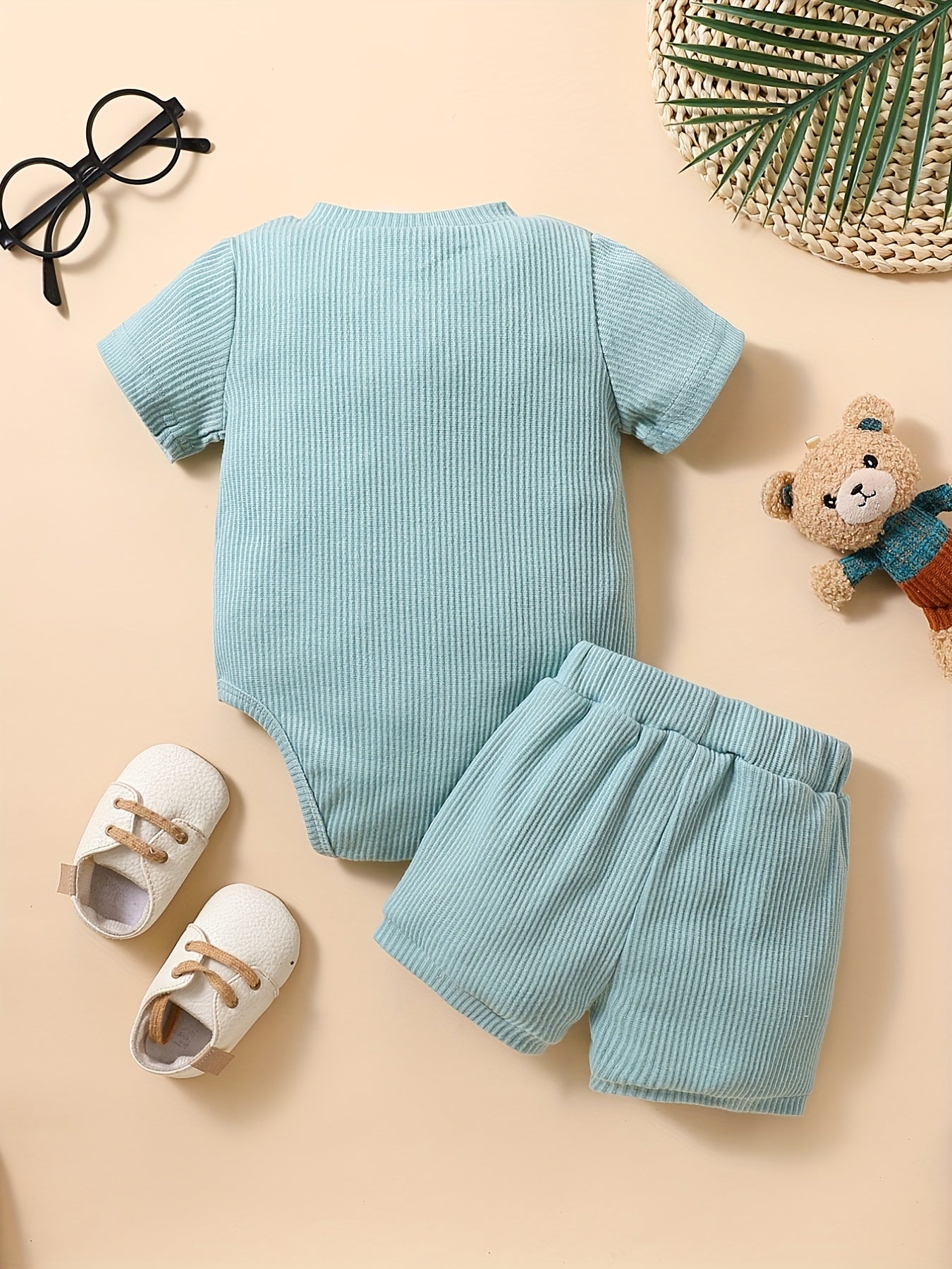 Boys T-Shirt & Shorts Set - Comfortable Top & Casual Pants