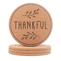 4pcs Cork Trivets for Instant Pot & Hot Pans Round Kitchen Protection