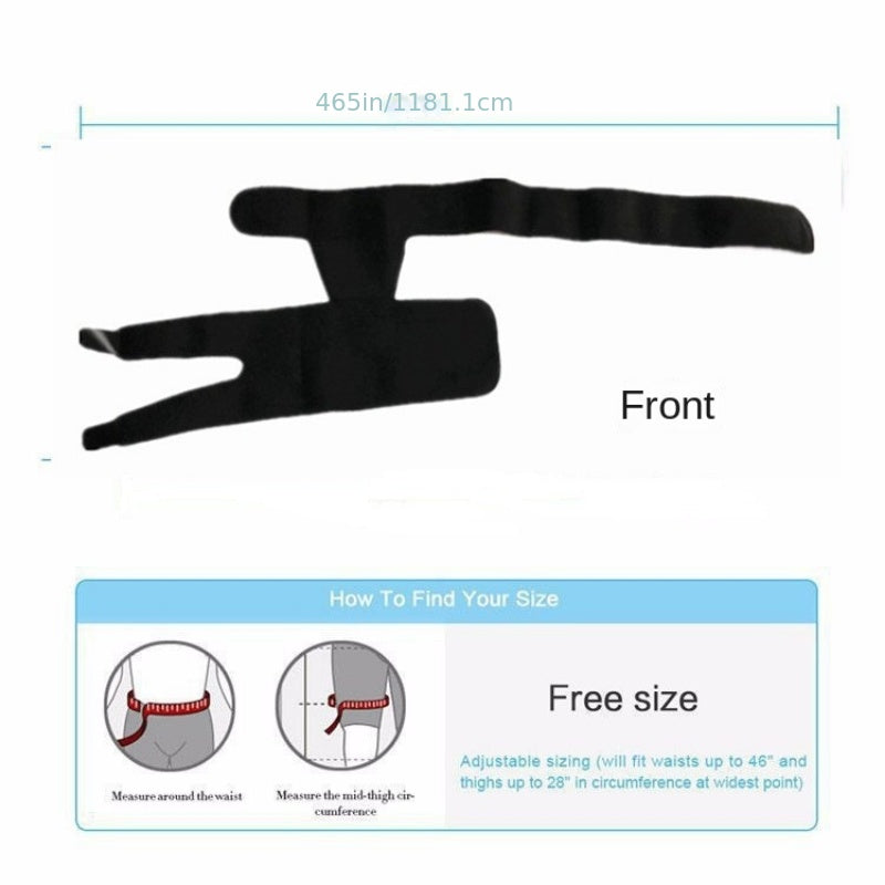Men's Fitness Leggings Muscle & Hip Protection Weightlifting Thigh Belt