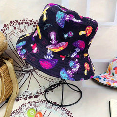 Hip hop Mushroom Graffiti Fisherman Hat