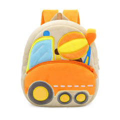 Baby Engineering Car Schoolbag Kindergarten Car Bag