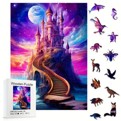 Colorful Castle Puzzle - Difficult Magic Toy - Irregular Animal Shape