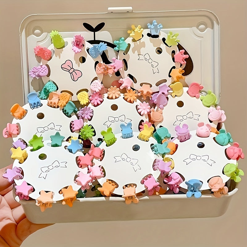 Random Candy Hair Clips for Girls & Teens, Christmas Grab Clips