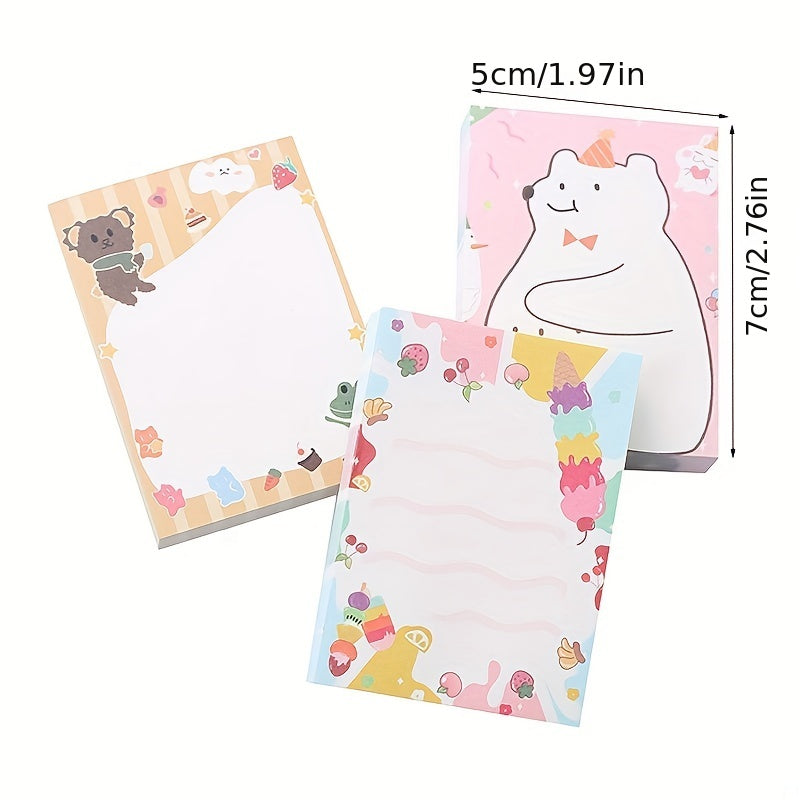 Creative Cartoon Bear Note Book Student Notepad Office Stationery