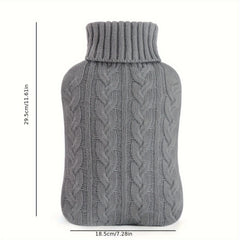 Knitted Cover For 2000ml Hot Water Bottle Hand Warming Water Bag Cover