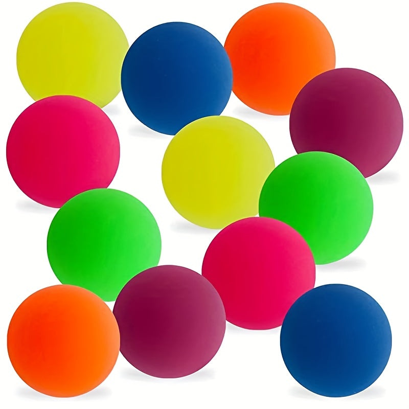 10pcs High Bounce Toy Luminous Balls Kids Party Favor Decoration Bouncy Ball
