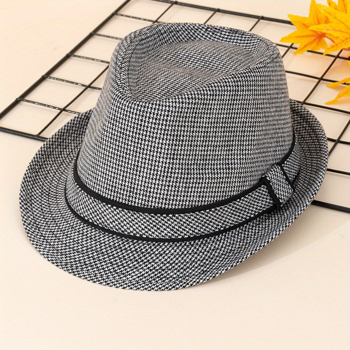 Four Seasons Usable Wide Brim Fedora Hat For Party Meeting