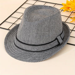 Four Seasons Usable Wide Brim Fedora Hat For Party Meeting