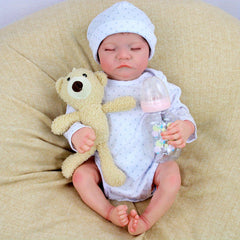 17 Inch Lifelike Reborn Baby Doll Soft Body Realistic Newborn Baby Doll
