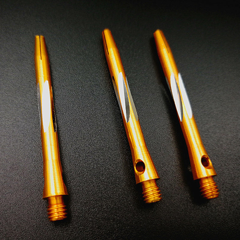 3pcs Carved Darts Set Lightweight Aluminum Rods Enhanced Grip