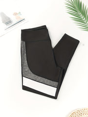 Colorblock High Rise Skinny Leggings