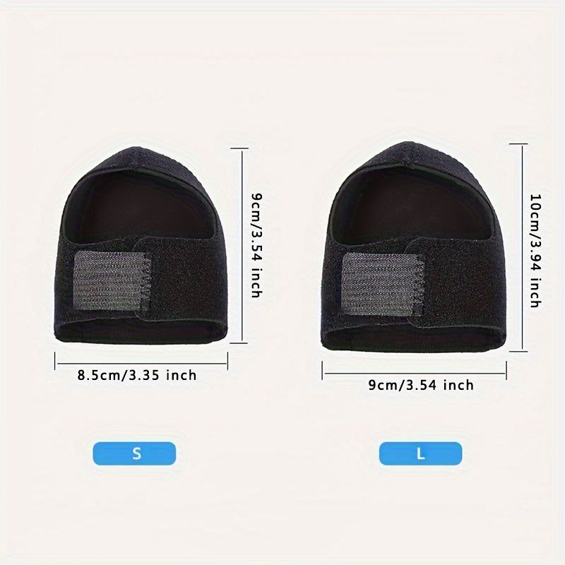 Heel Sleeves with Hook and Loop Fastener Heel Protectors - Size Up
