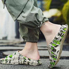 Men's Lightweight Open Toe Slippers for Spring & Summer