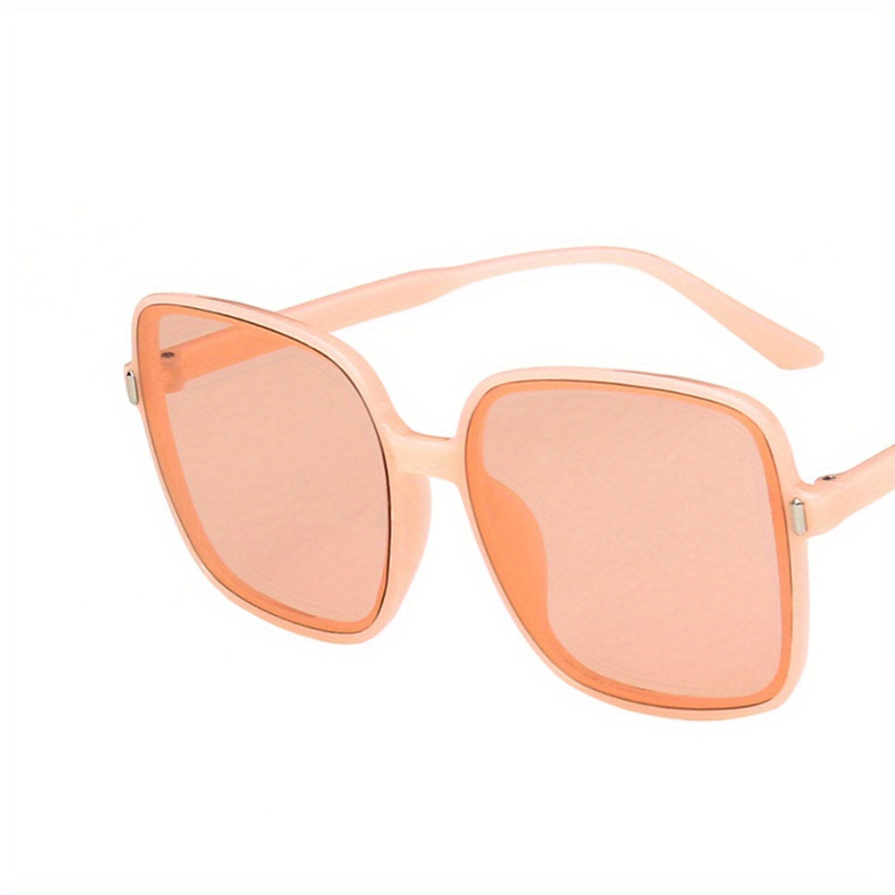 Gradient Lens Sunglasses Square Frame UV Protection
