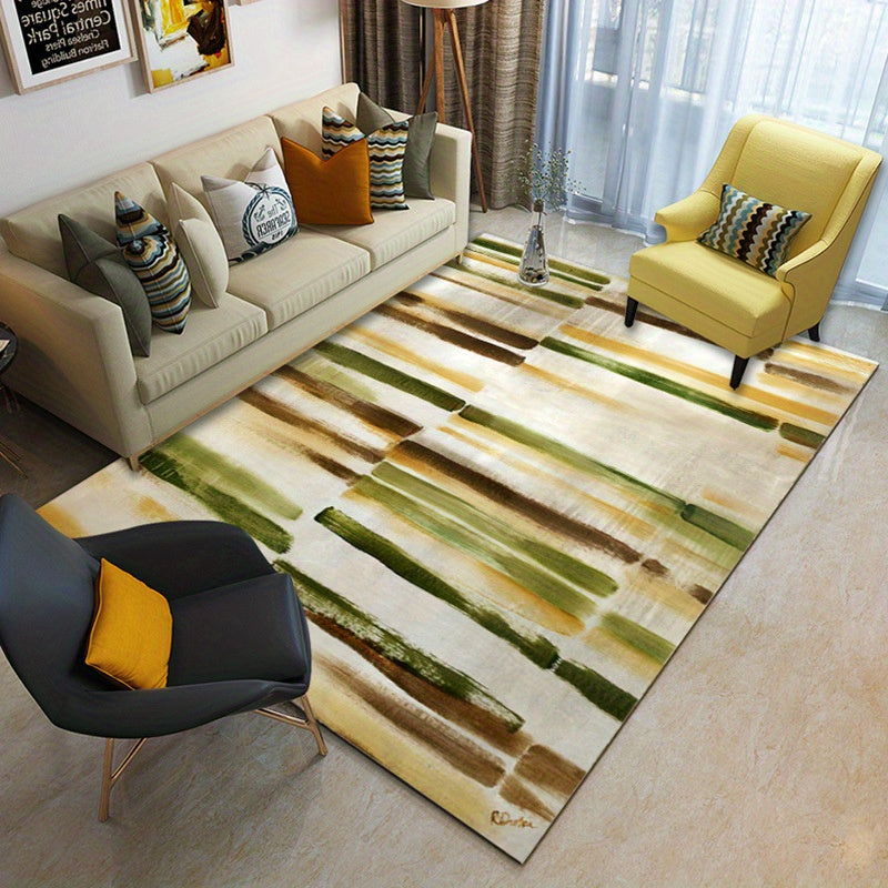 Modern Abstract Soft Area Rug for Living Room