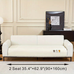 Sherpa Sofa Slipcover Plush Furniture Protector