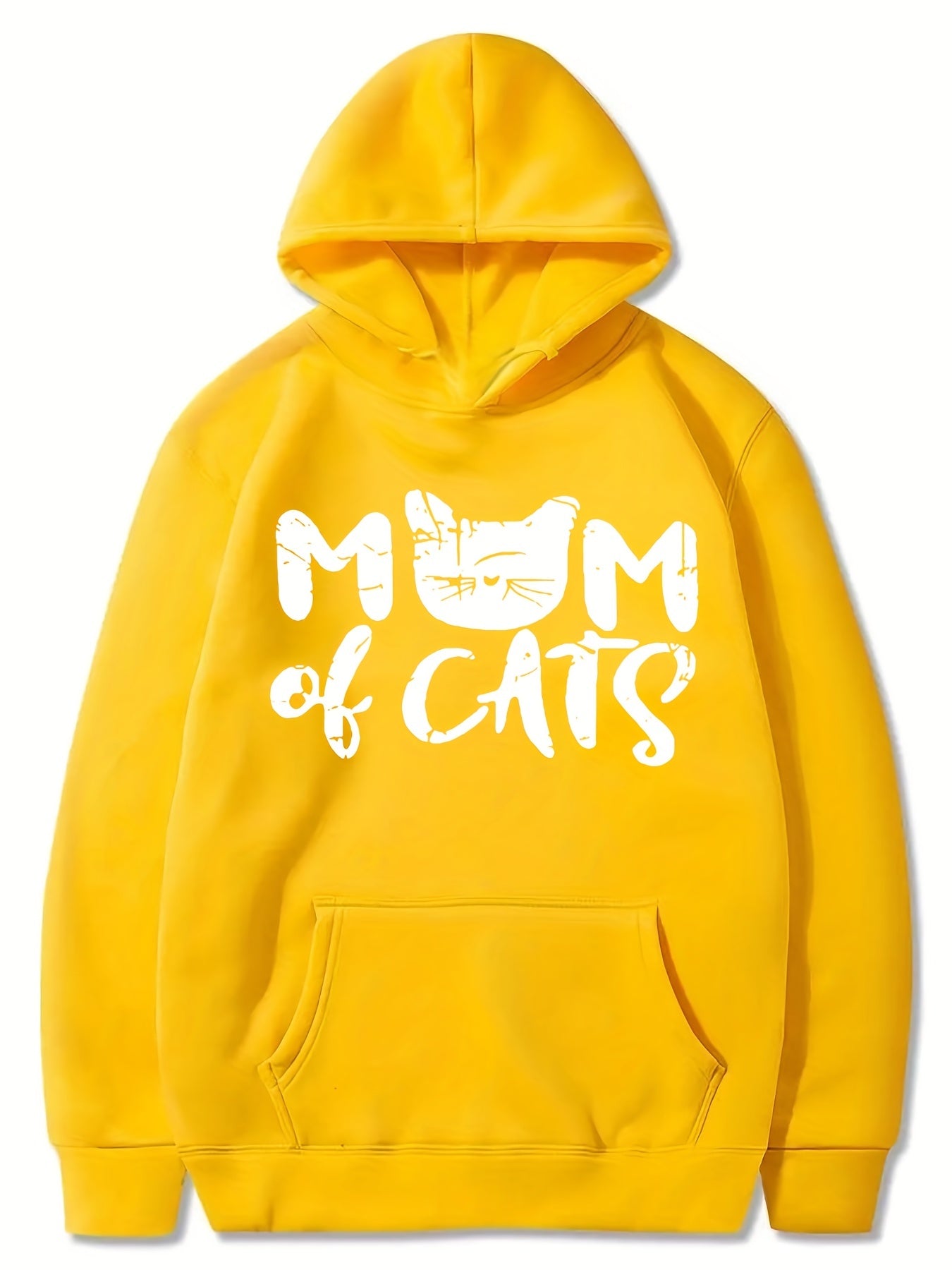Girls Cat Pattern Smart Hoodie Party Top Pullovers Kids Clothing Gift