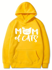 Girls Cat Pattern Smart Hoodie Party Top Pullovers Kids Clothing Gift