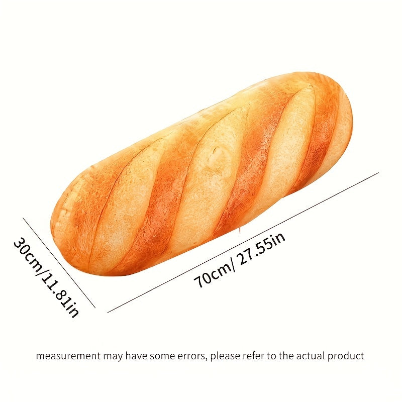 Bread Plush Toy Office Chair Cushion Funny Lazy Half Surround Cushion