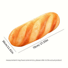 Bread Plush Toy Office Chair Cushion Funny Lazy Half Surround Cushion