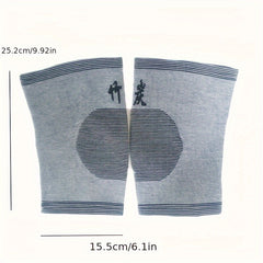 Bamboo Charcoal Yarn Knee Pads 45-75kg Warm Climbing Running Sports