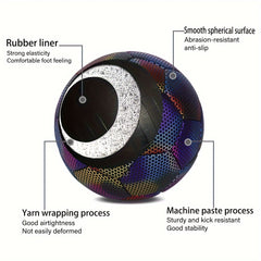 Luminous Reflective Football Night Game Durable Seamless Waterproof