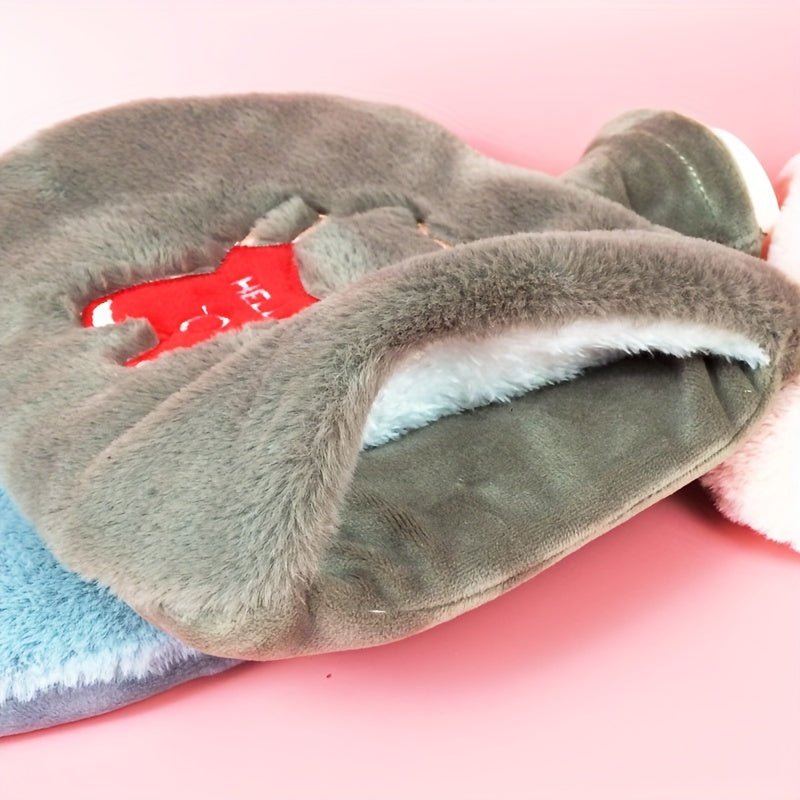 Plush Double Water Injection Hot Water Bag Hand Warmer