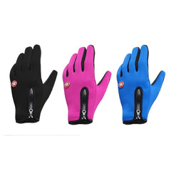 Warm Fleece Cycling Gloves Touch Screen Outdoor Activities