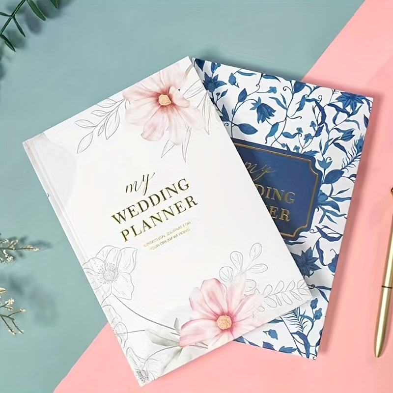 A5 Wedding Planning Book Hardcover - Manual Ledger