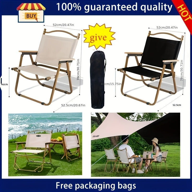 Portable Outdoor Folding Chair For Camping Fishing