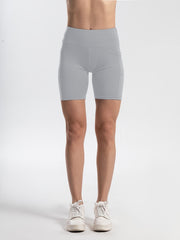 High Stretch Biker Shorts High Waist Workout Comfort Fitness Shorts