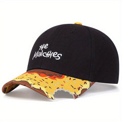 Men's Alphabet Print Donut Baseball Cap